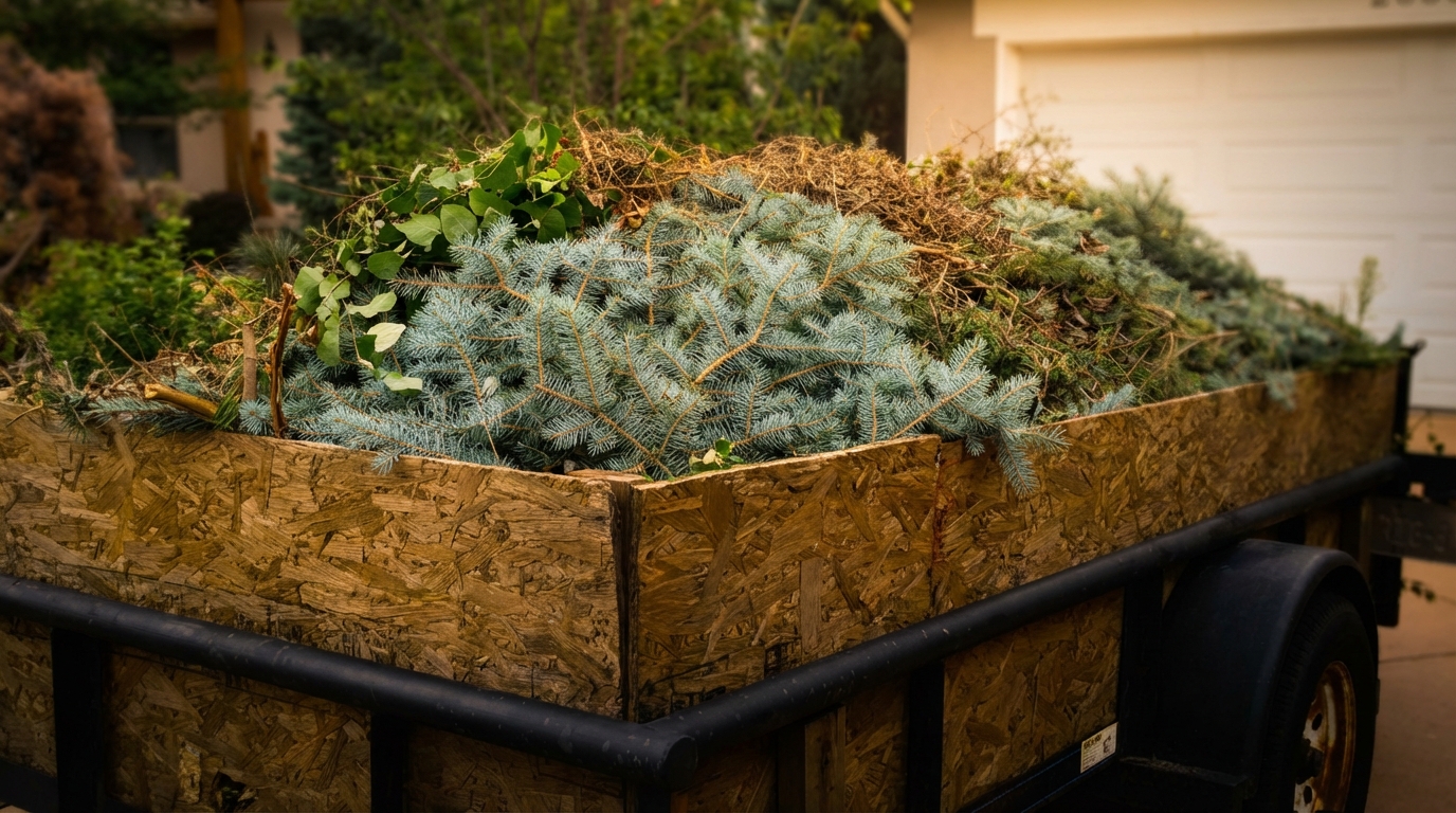 Fire mitigation work in the Boulder foothills